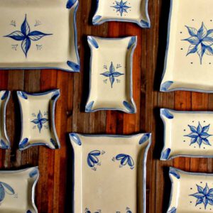 Bandeja cerámica siglo XVII