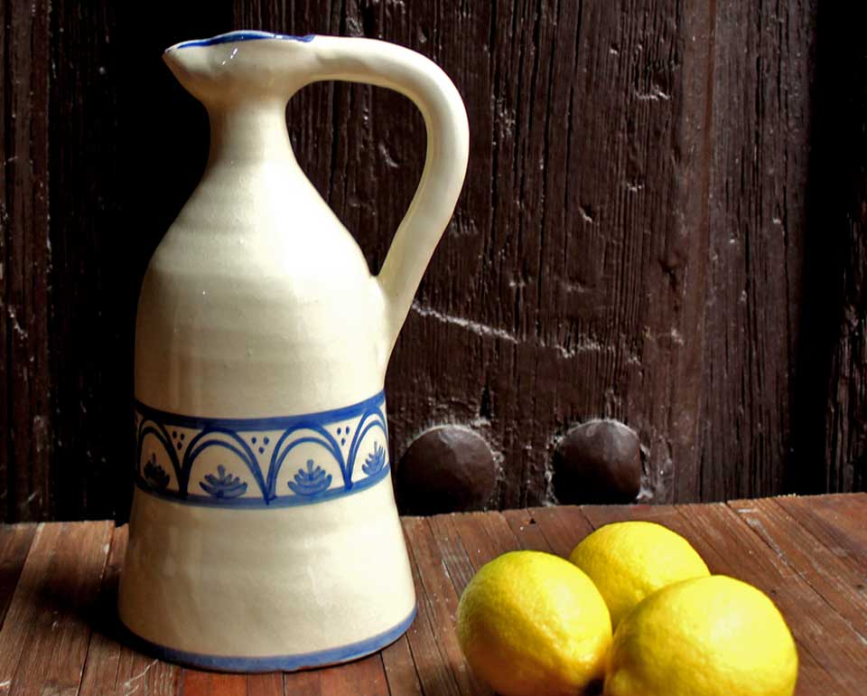 Alcuza cerámica siglo XVII - Imagen 3