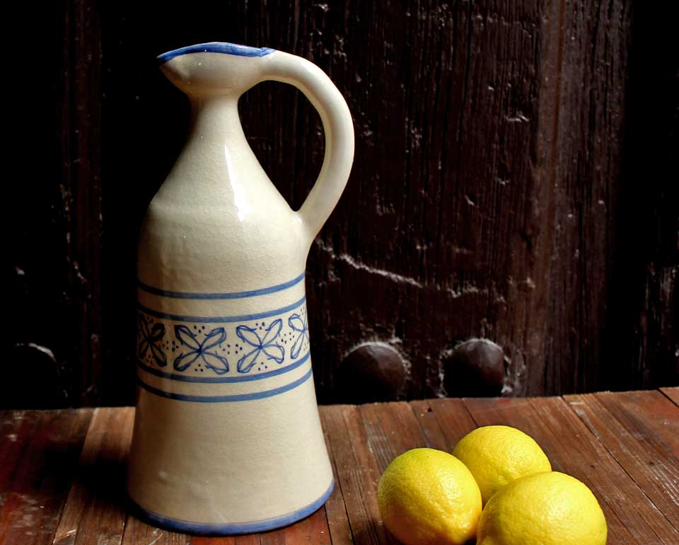 Alcuza cerámica siglo XVII - Imagen 2