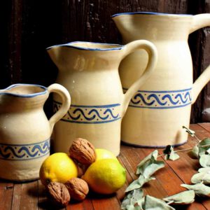 Lechera cerámica siglo XVII