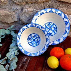 Lebrillo cerámica filo XVII