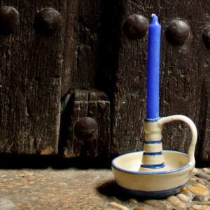 Palmatoria cerámica siglo XVII