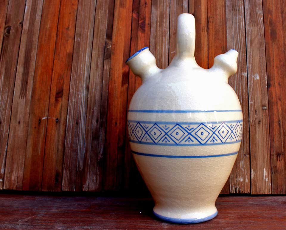 Botijo cerámica siglo XVII - Imagen 5