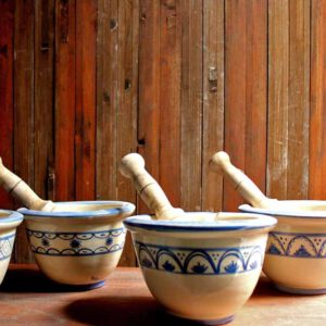 Mortero cerámica siglo XVII