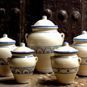 Orza cerámica siglo XVII