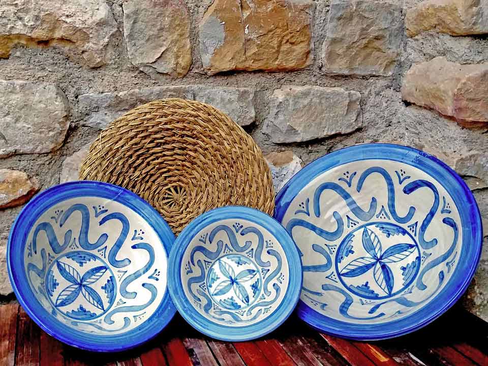 Lebrillo reproducción siglo XVII