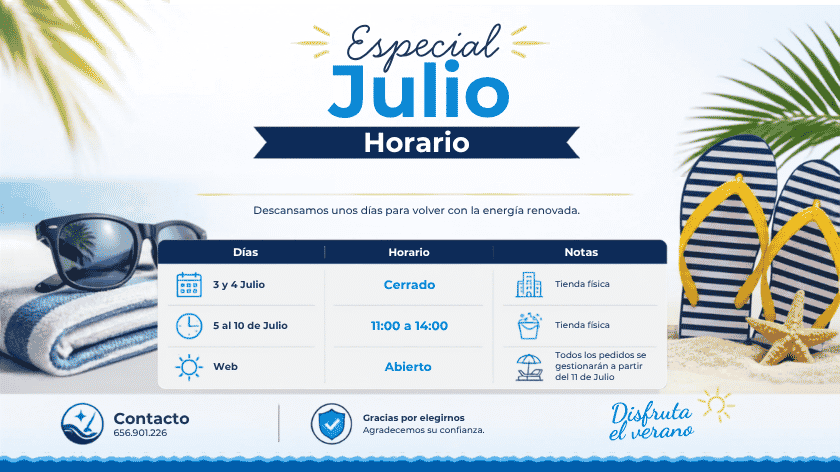 Pepa Moreno Cerámica - Horario especial Julio