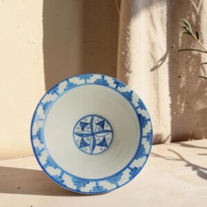 Lebrillo cerámica filo XVII · cerámica artesanal · Pepa Moreno Baeza